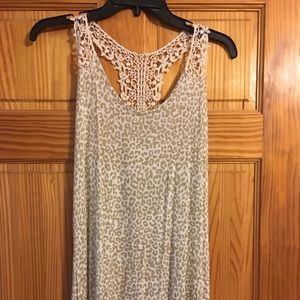 BKE Large // leopard print / lace back